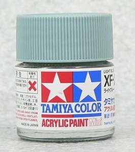 TAMIYA 壓克力系水性漆 10ml 淡藍色 XF-2